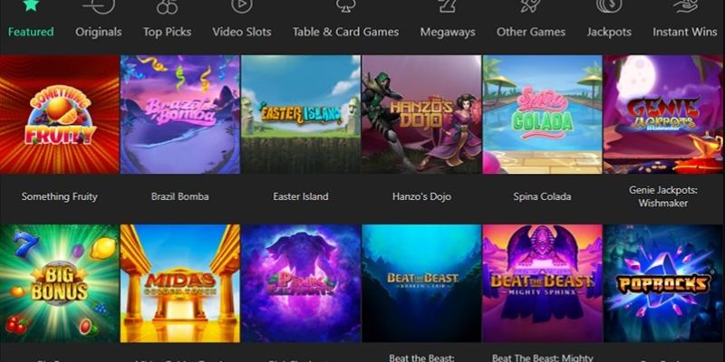 Các dịch vụ nổi bật trên Bet365